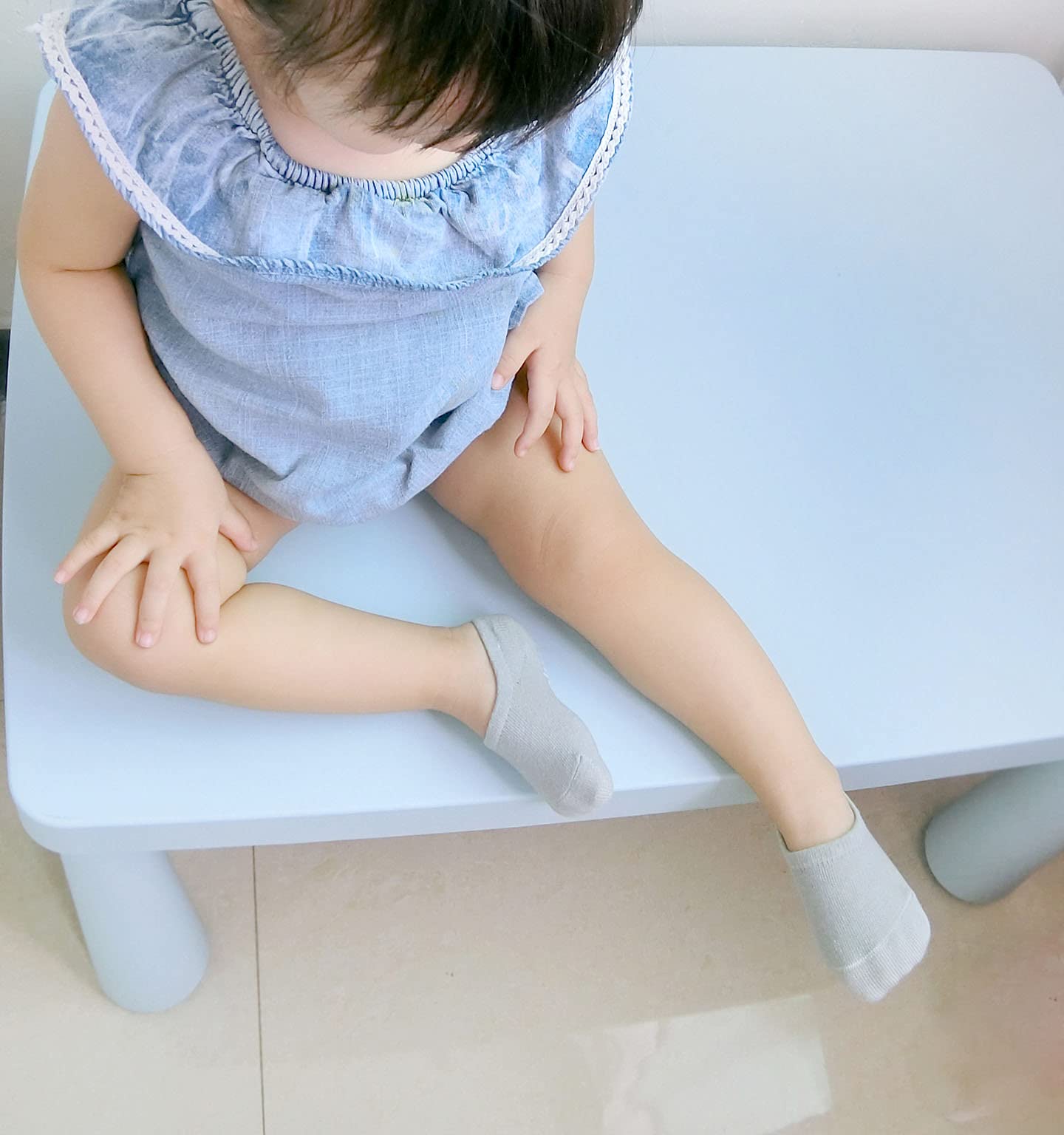 CHUNG Baby Grip Socks Boys Girls Toddler No Show Cotton Anti Slip Non Skid Invisable Summer Thin - Image 7