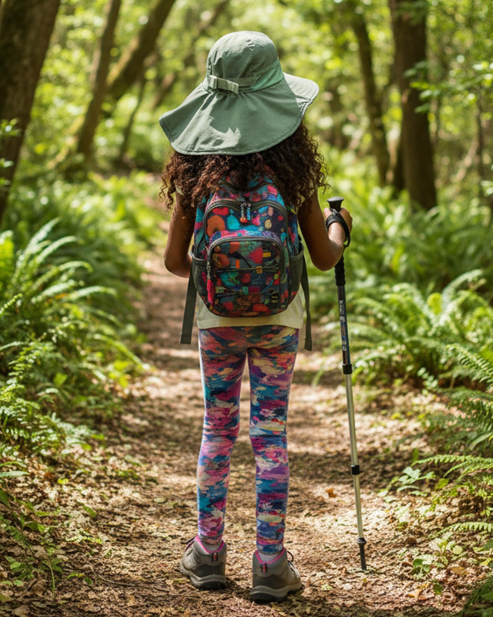 CHUNG Baby Sun Hat Neck Flap Beach Caps for Boys Girls Toddler Adjustable UPF 50+ Wide Brim UV Protection 1-12 Years Kids - Image 3