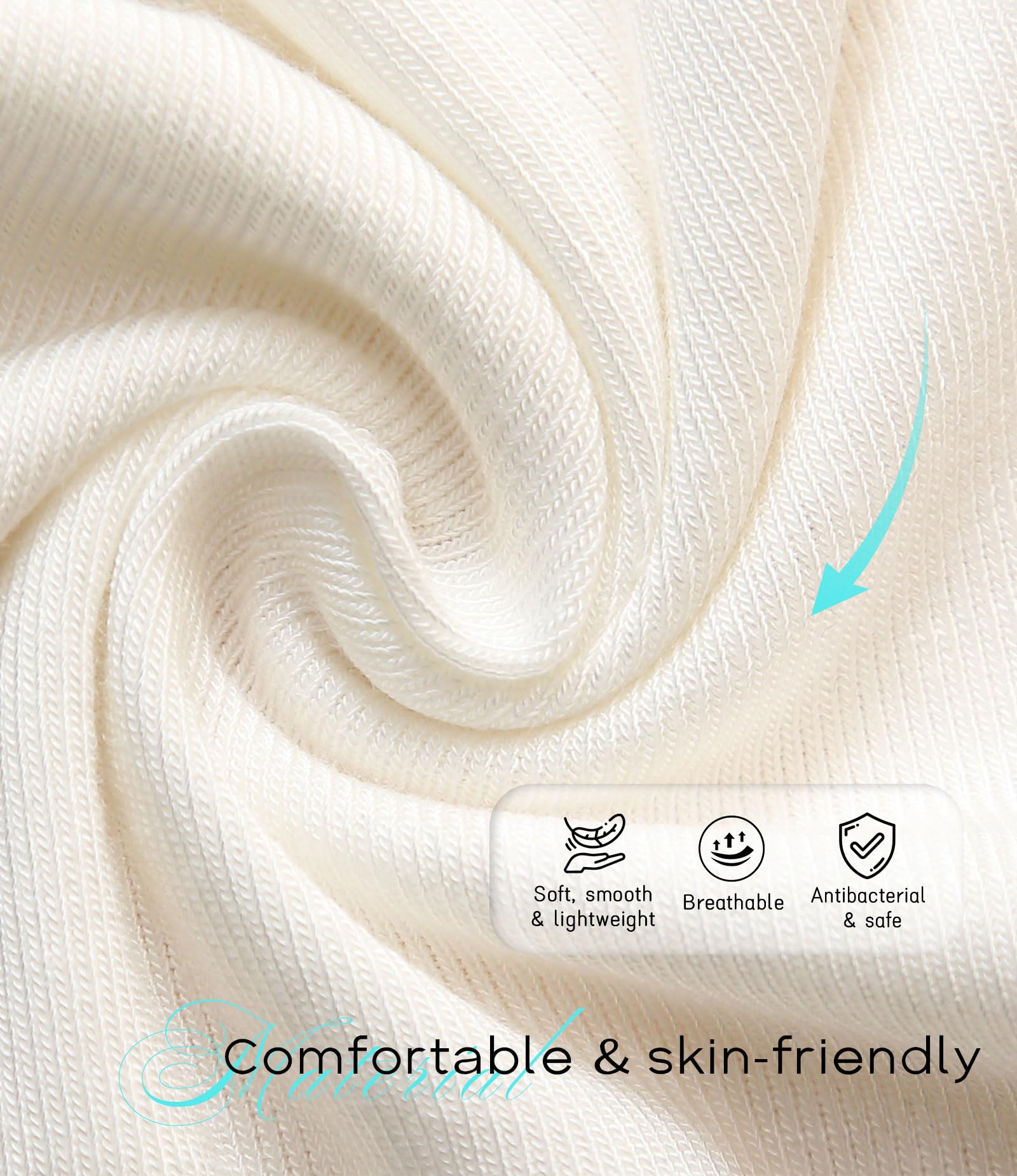 CHUNG Toddler Little Big Girls Dance Bike Play Shorts Under Dress Skirt School Uniform Underpants 4 Pack 2-9Y - Image 4