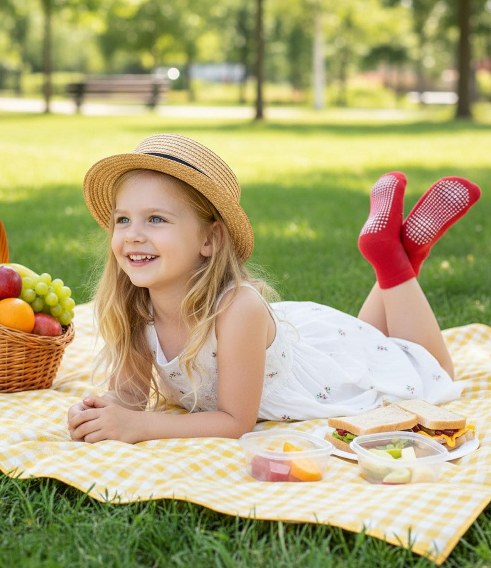 CHUNG toddler non-slip cotton socks anti skid with grip bottom Little Boys Girl Kids Children 12 pairs - Image 3