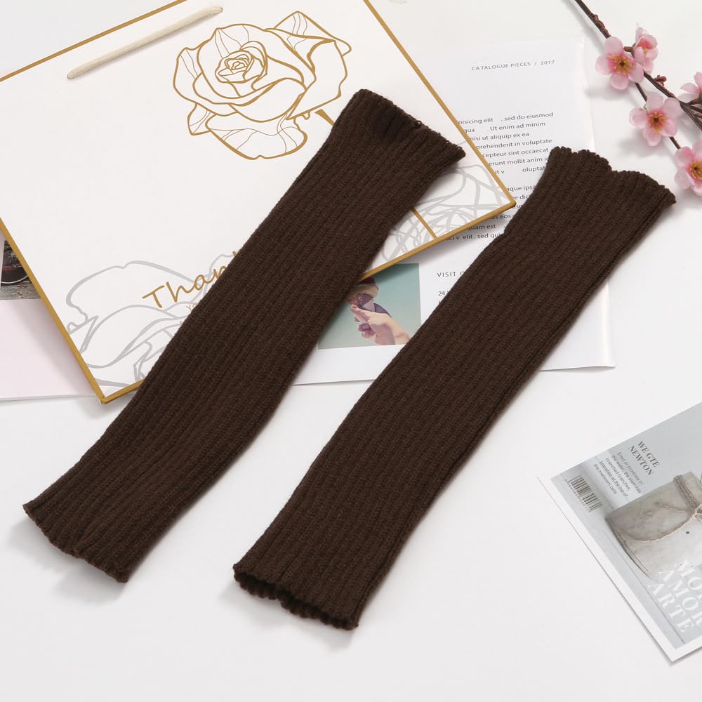 CHUNG Women Juniors Knitted Leg Warmers 16" Neon Party Dance Sports Fitness Halloween Accessory Pack of 1/2/3 - Image 9