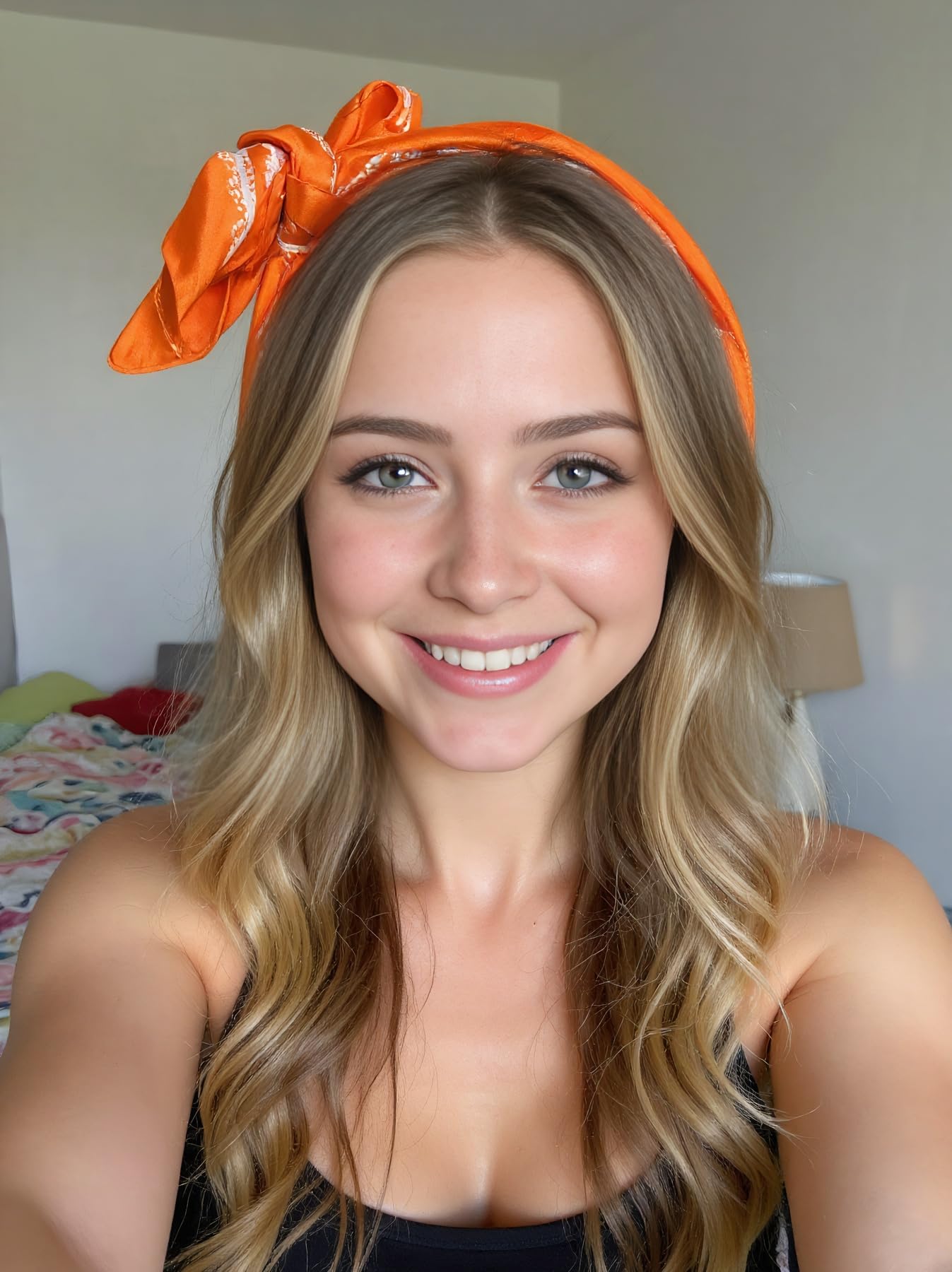 CHUNG Women's Scarf Hair Bandanas Square 27.5" Satin Wrap Fashion Pattern Scarves Emulation Silk Handbag Ribbons Necktie - Image 4